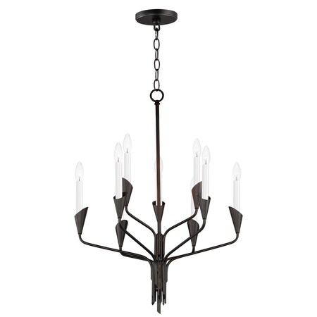 Maxim Calyx 9-Light Chandelier 24349BK