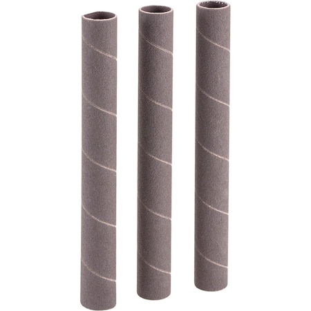 Woodstock 5/8" Dia. x 6" A/O Hard Sanding Sleeve, 120 Grit, 3PK D1428