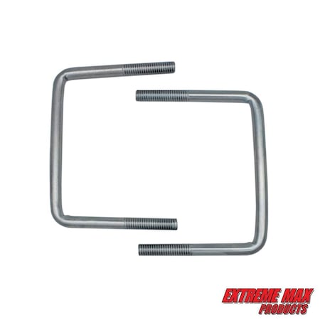 Extreme Max 3001.0077 5" U-Bolt 2-Pack for High Mount Spare Tire Carrier (3001.0064) 3001.0077