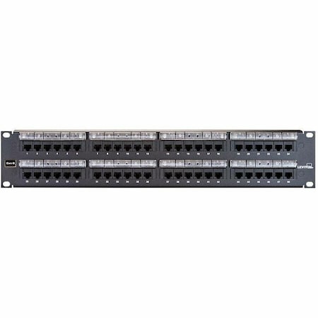 Leviton 48-PORT PANEL 110 CAT 6 48PT 69586-L48