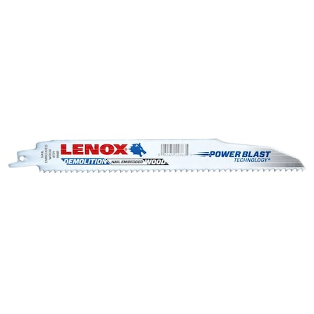 Lenox Band Saw Blade, 12" L, 1" W, 6 TPI, Bi-metal, 0.062" Thick, 50 PK 22763OSB966R