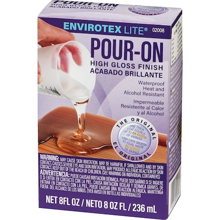 Envirotex Lite Pour-On 8 Oz. High Gloss Finish 2008