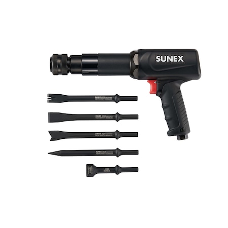 Sunex Heavy-Duty Long Barrel Air Hammer Kit SX2302K