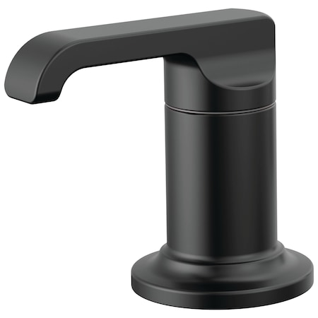 Delta Tetra Roman Tub Handles - Lever In Matte Black H588BL