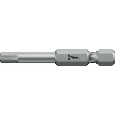 Wera 840/4 Z Tamper-proof Hex-Plus BO bits, 2.5 x 89 mm 5059641001