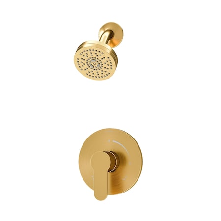 Symmons Identity HydroMersion Single Handle Shower Trim Kit with Escutcheon - 1.5 GPM (Valve Not Included) 6791BBZ15TRM