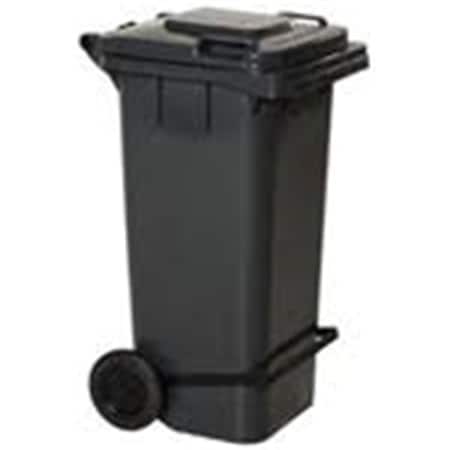 Homestead Grey Poly Trash Can, 32 gal HO835903