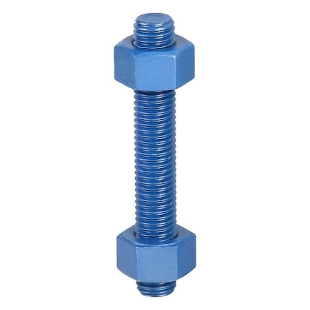 Dan-Loc, Llc Stud Bolt Assembly, 6 1/4" L, Steel, PK25 CSAB7.088C0625EAP0BX25