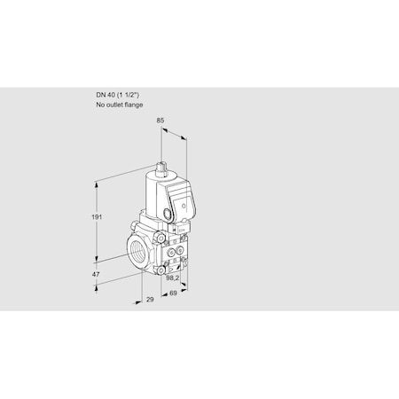 Honeywell Kromschroder VAS2T40/-N/NKGR KS88026651