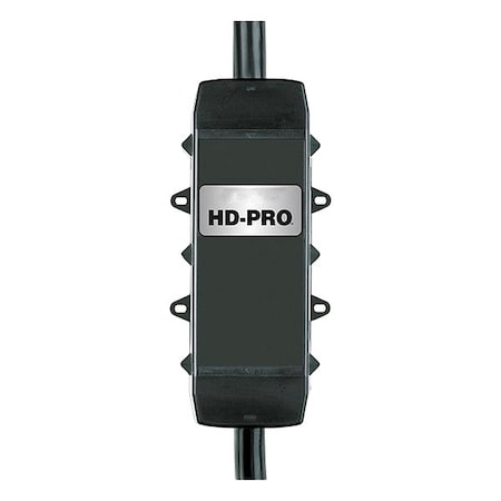 Southwire GFCI, Black, 2 ft, 0 Outlet, 10 AWG 24500006-1