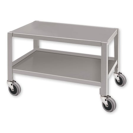 Pucel Low Portable Assembly Stools, 23 in W x 13 in D x 14 in H, Putty LPAS-1323
