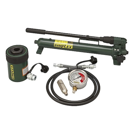 Simplex Cylinder and Hand Pump Set, Single Acting ST302HCA