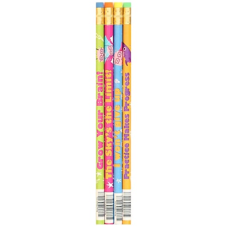 Moon Products Growth Mindset Pencil Assortment, 144PK 53216B