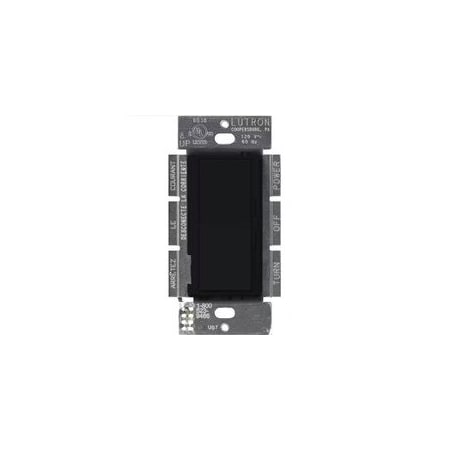 Lutron Diva 300W Electronic Low Voltage Dimmer, Midnight DVSCELV-300P-MN