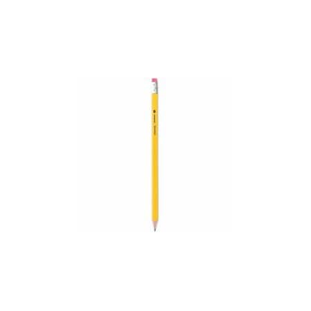 Universal No. 2 Pre-Sharpened Woodcase Pencil, HB No. 2, Yellow Barrel, 72PK UNV55402