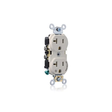 Leviton Dup 20A 125V 1MCtrl Self-Gr LtAl CR020-1PT