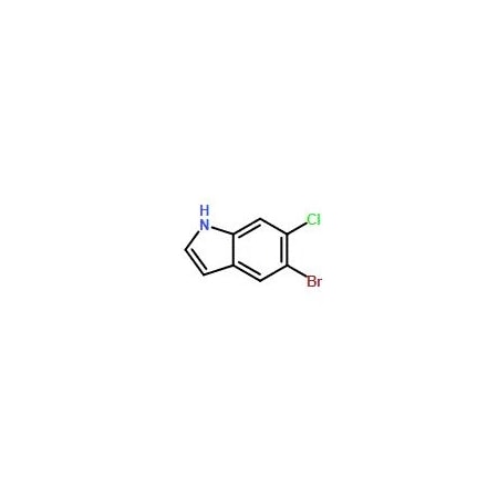 Ak Scientific 5-Bromo-6-chloro-1H-indole (5g), CAS 122531-09-3 Z4001-5g