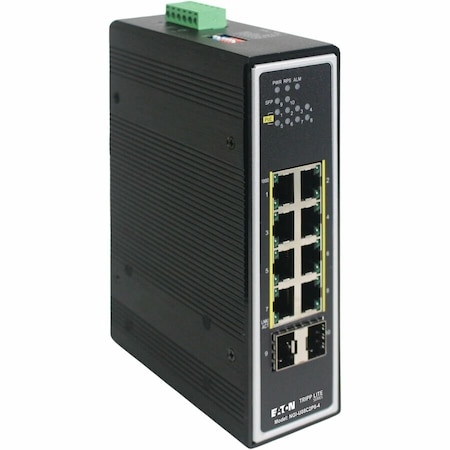 Eaton TRIPP LITE SERIES 8-PORT UNMANAGED INDUSTRIAL GIGABIT ETHERNET SWITCH 10/100/100 NGI-U08C2P8-4