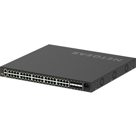 Netgear AV LINE M4250-40G8F-POE+ 40X1G POE+ 480W AND 8XSFP MANAGED SWITCH GSM4248P-100NAS