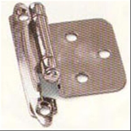 Laurey 28726 Chrome Flush Mount Hinge, 25PK 722233287262