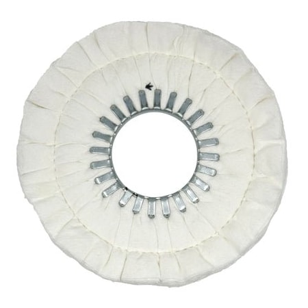 Renegade Products Usa 9" Stitched Airway Buffing Wheels, Domet Flannel, Single Stitch, No Center Plate FAW9X3N2-16PDF-SO