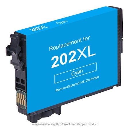 Epson Replacement, CYAN Compatible InkJet Ink, 470 page yield T202XL220-S