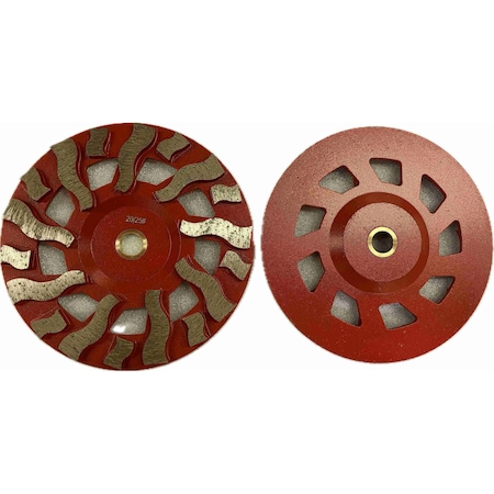 Vantage Product Tornado Cup Wheel, Concrete Cutting, 7'', 20/25 TOR720