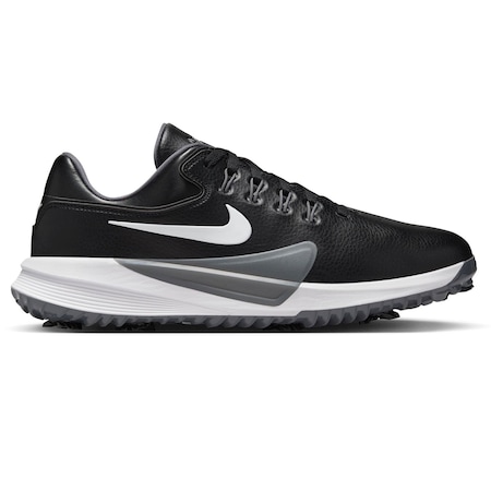 Nike Victory Pro 4 Men's Spiked Golf Shoes - Black/White/Iron Grey/11.5 Medium NIKVICPRO4MSBWIG