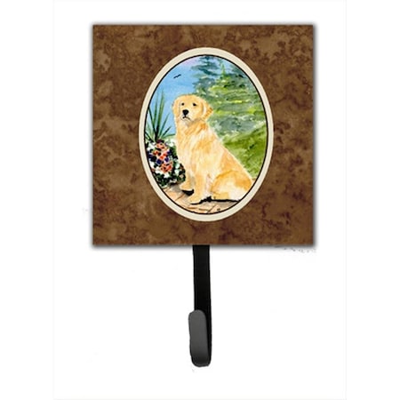 Carolines Treasures 4.25 x 6 in. Golden Retriever Leash Or Key Hook SS8758SH4