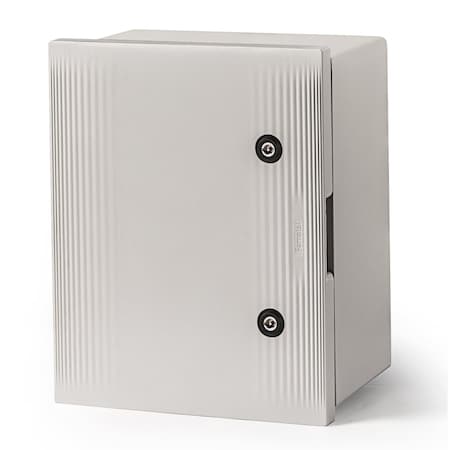Famatel Usa Fiberglass Enclosure, 15.7 in H, 11.8 in W, 7.9 in D, IP66 49134