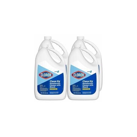 Cloroxpro CloroxProTM Clean-Up Disinfectant Cleaner with Bleach Refill - 128 fl oz (4 quart) - Original, 4PK 35420