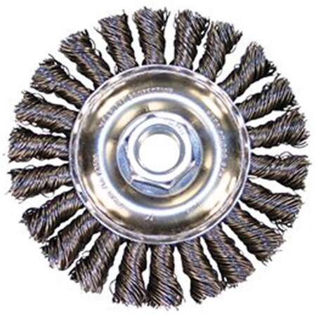 Advance Brush 4 in. Full Cable Mini Knotwheel 0.020 Cs Wire 410-82168