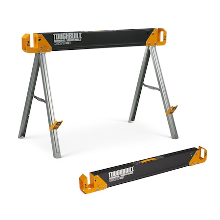 Toughbuilt C500 Sawhorse / Jobsite Table, 2PK TB-C500-2