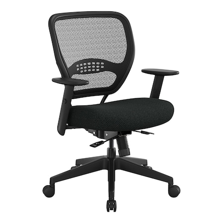 Space Seating 55 Series Air Grid and Mesh Office Chair, Diamond Jet 5500SL-297