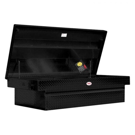 Strike3 C63WAB 30 in. Wide Single Lid Aluminum Xbox - Fullsize Trucks - Black ST3653288