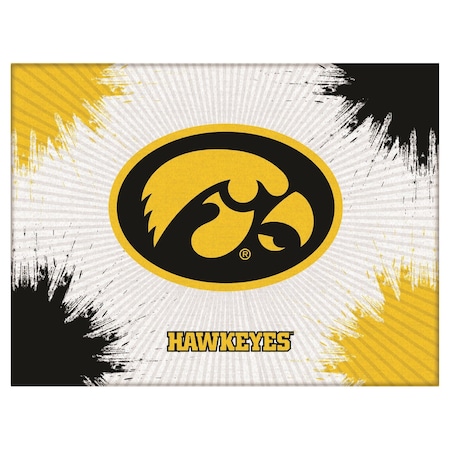Holland Bar Stool Co University of Iowa 24"x32" Canvas Wall Art LCnvs2432IowaUn