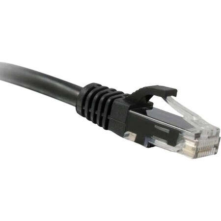 Enet Cat5E Black 35 Foot Patch Cable w/ Snagless Molded Boot (Utp) C5E-BK-35-ENC