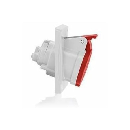 Leviton Pin & Sleeve Receptacle, 32 A, 380/415V AC, 2 Pole, Red S232-R9