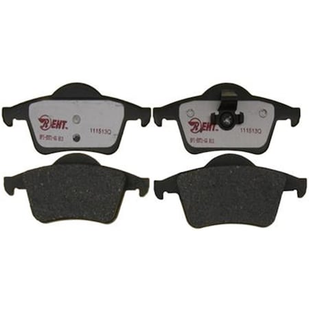 R/M Brakes RM Brakes EHT795 Brake Pad Set R53-EHT795