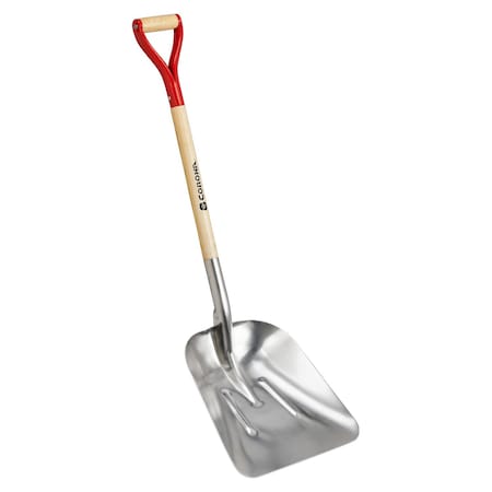 Corona Tools #10 Aluminum Western Scoop Hardwood Handle, D Grip Shovel SS16701