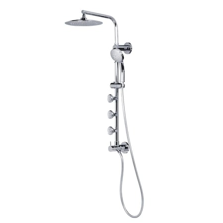 Pulse Showerspas Lanai Chrome Shower System 1089-CH