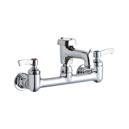 Elkay Handle-Operated Faucet, Single Bend LK940BP03L2H
