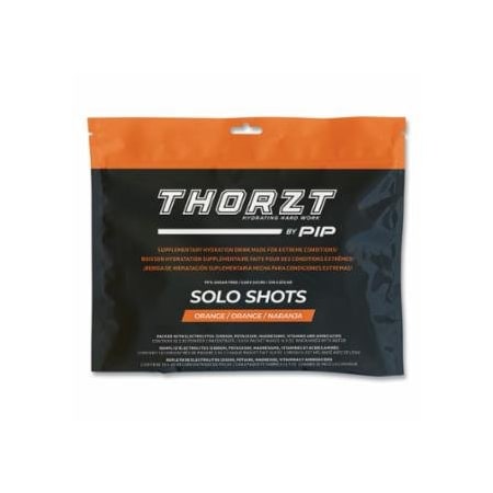 Pip THORZT, Solo Shot, 2.2 g, Pouch, Powder, Orange, Sugar Free, 500PK 112-SSSFOR