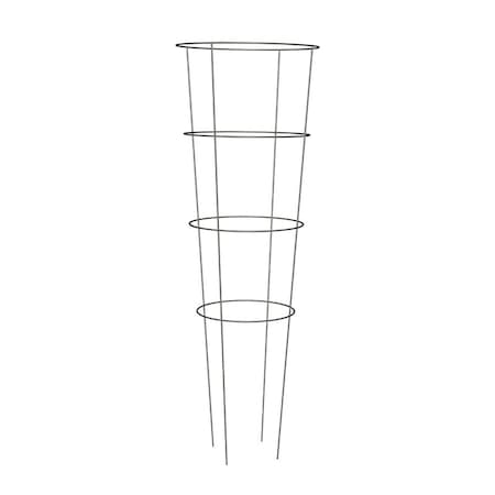 Panacea 60 in. H X 18 in. W Gray Steel Tomato Cage 89728