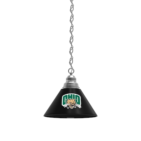 Holland Bar Stool Co Ohio University Pendant Light, Chrome Fixture BL1CHUnivOH