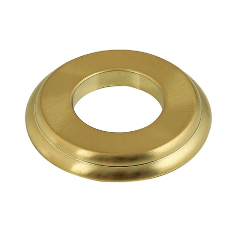 Kingston Brass Round Shower Arm Flange for K173T7, Brushed Brass K173T7F