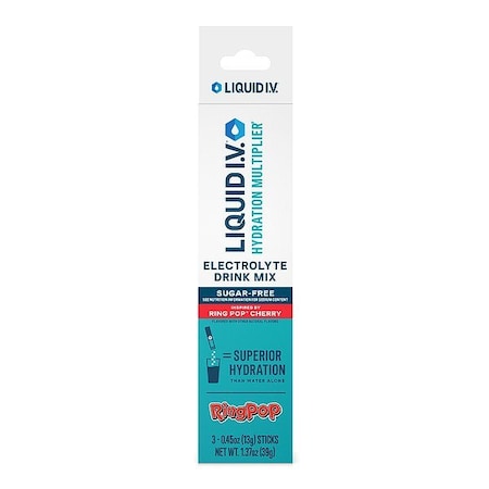Liquid I.V. Hydration Drink Mix, Clear, 13 oz, PK3 LVM-0324
