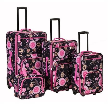 Fox Luggage Rockland  4 Pc Pucci Luggage Set F108-Pucci