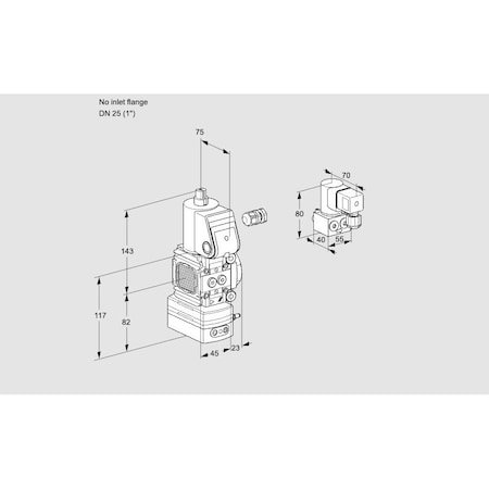 Honeywell Kromschroder VAD1-/25R/NW-25A KS88012128