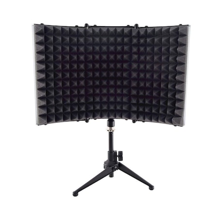 Pyle Pyle Sound Isolation Recording Booth Shield - 2" Thick Studio Microphone Dampening Filter Foam PSMRS08